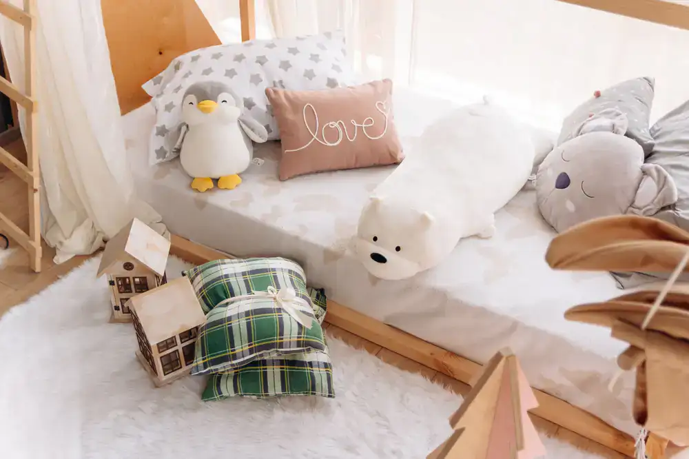 Honey Bear wooden stacking toy